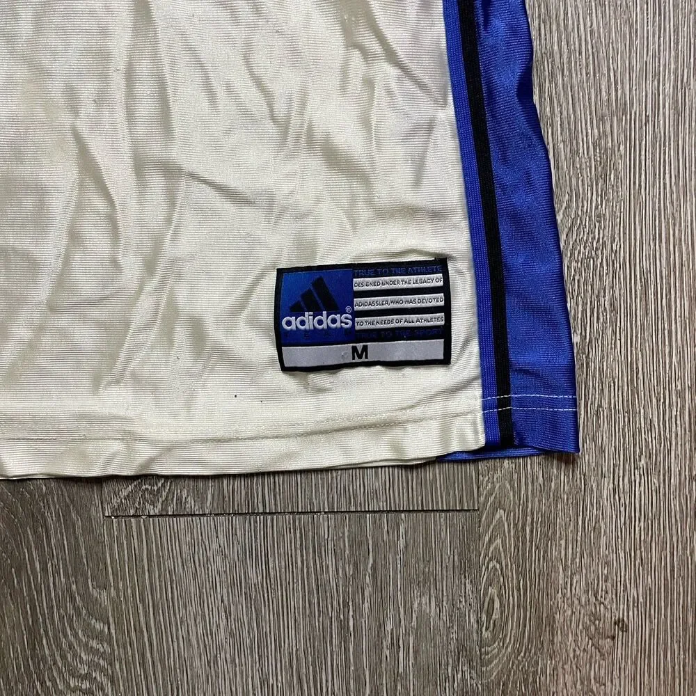 VINTAGE Seton Hall Pirates Basketball Jersey Men M White Adidas Y2K #12